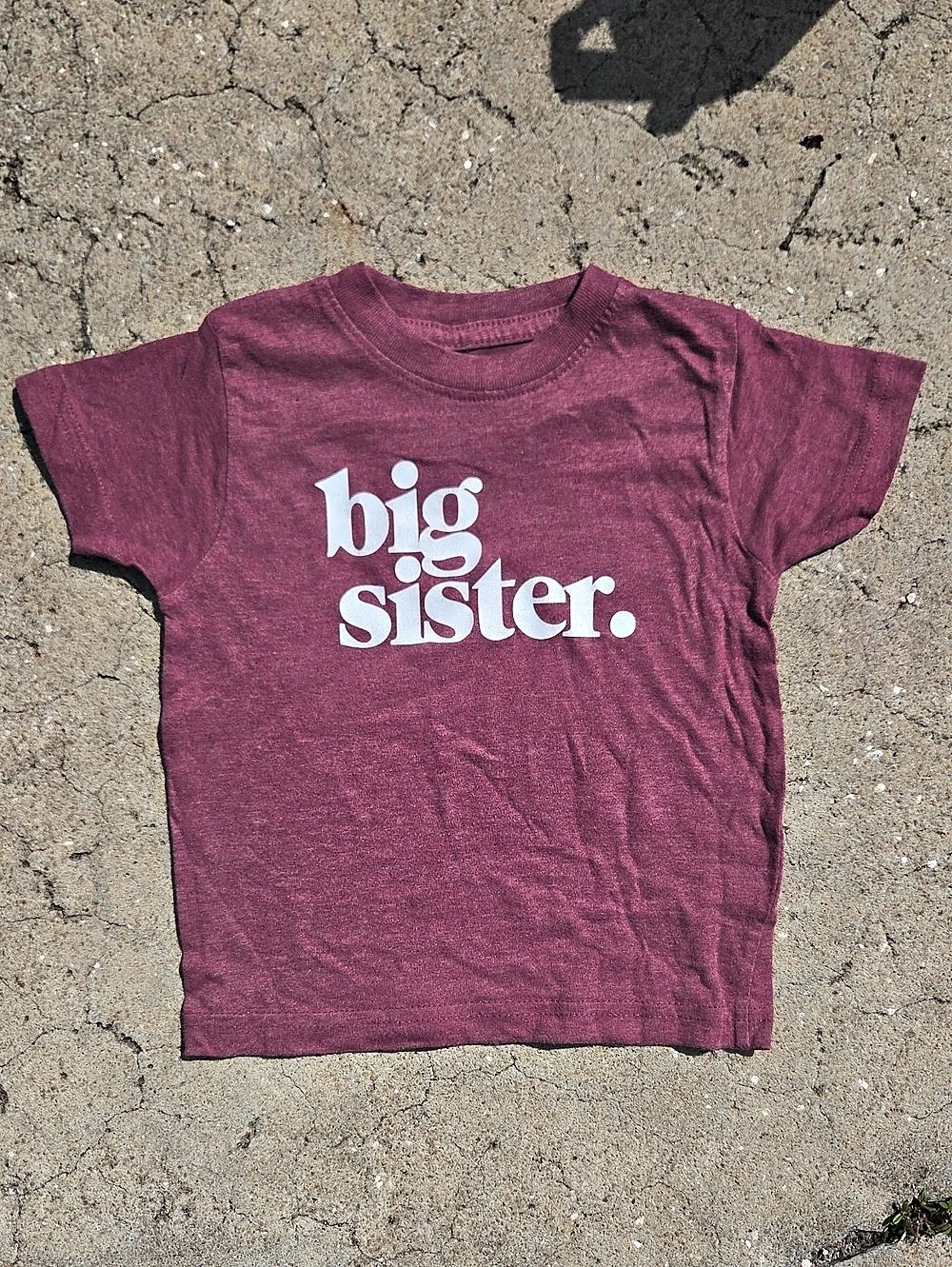 Big Sister Graphic Tee 2T
